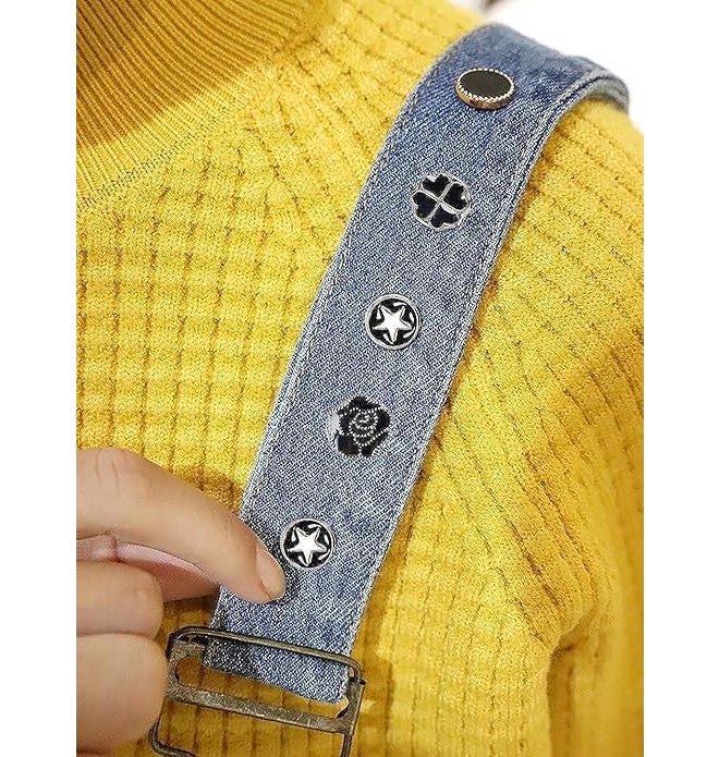 ARLICORPING 20Pcs Women Shirt Brooch Pearl No Sew Button Pins Instant Jeans Safety Pin - Image 5