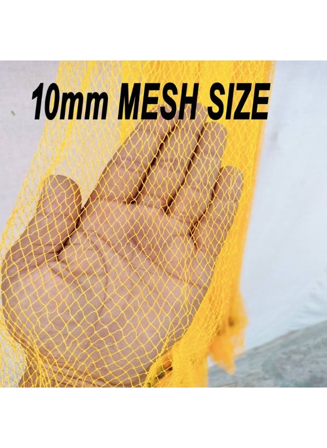 A TO Z A to Z CAST EASILY USED BY KIDS,HEIGHT 6.6ft,ROUND25ft,10mm MESH,WEIGHT 2kg Fishing Net  (White)  - Image 2