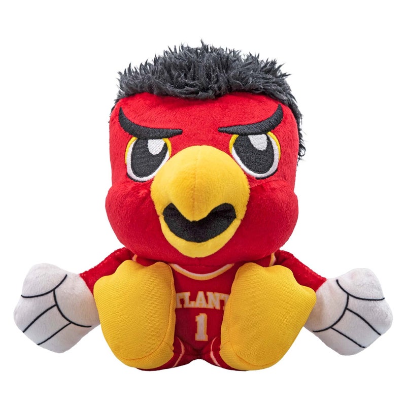 Bleacher Creatures Atlanta Hawks Harry The Hawk Mascot Kuricha Sitting Plush Soft Chibi Inspired Mascot - Image 3