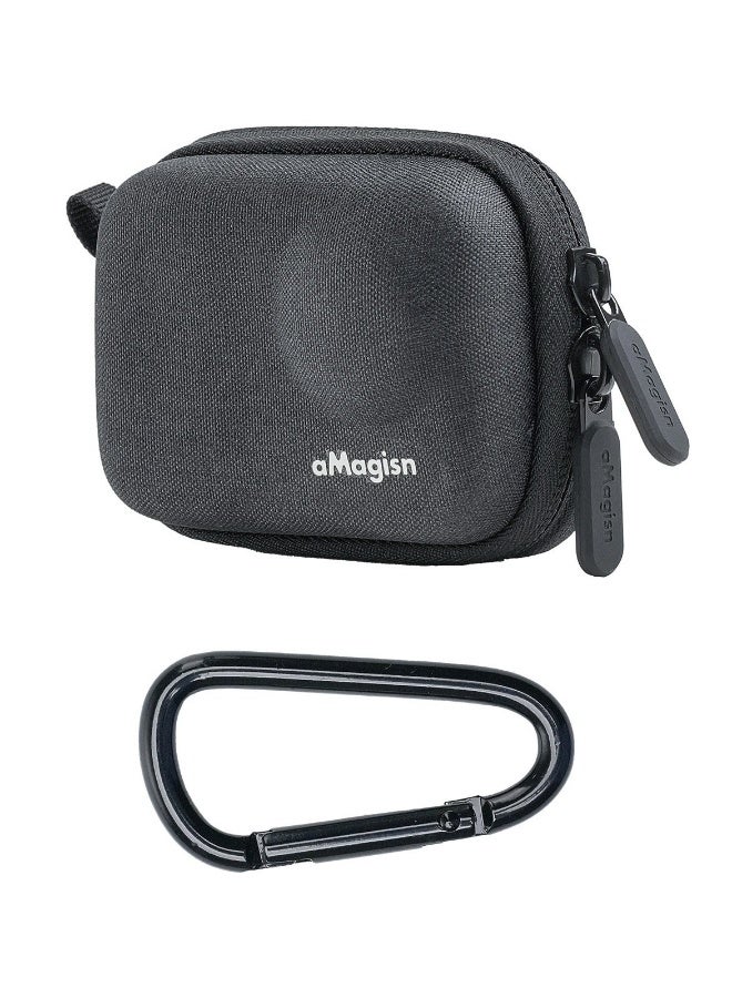 aMagisn Carrying Case for Insta360 GO Ultra – Soft Velvet Storage Bag with Cage/Silicone Cover Compatibility, Protective Camera Organizer - Image 1