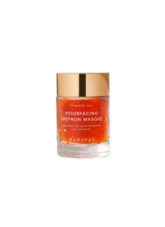 RANAVAT BOTANICS RANAVAT BOTANICS RANAVAT Resurfacing Saffron AHA Face Exfoliator - 2 Minute Exfoliating Face Mask for Dullness & Dry Skin - Improves Luminosity With Saffron, Papaya & Lotus Seed (1.7 oz) 