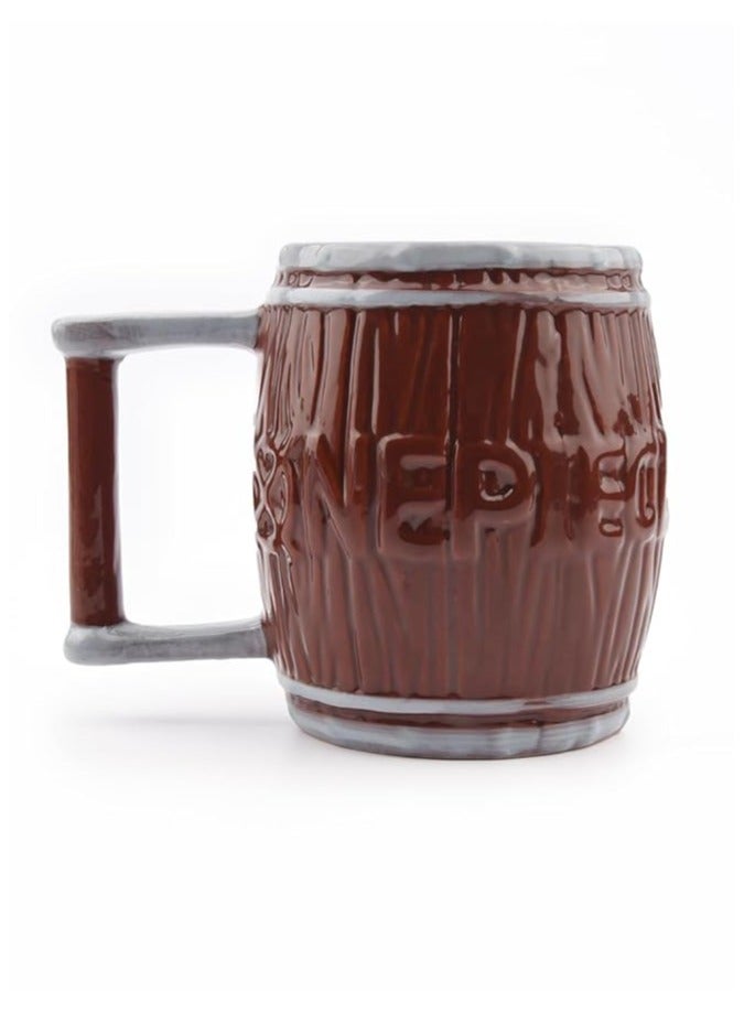 One Piece Mug with Straw Hat Pirates Luffy Logo  - Image 3