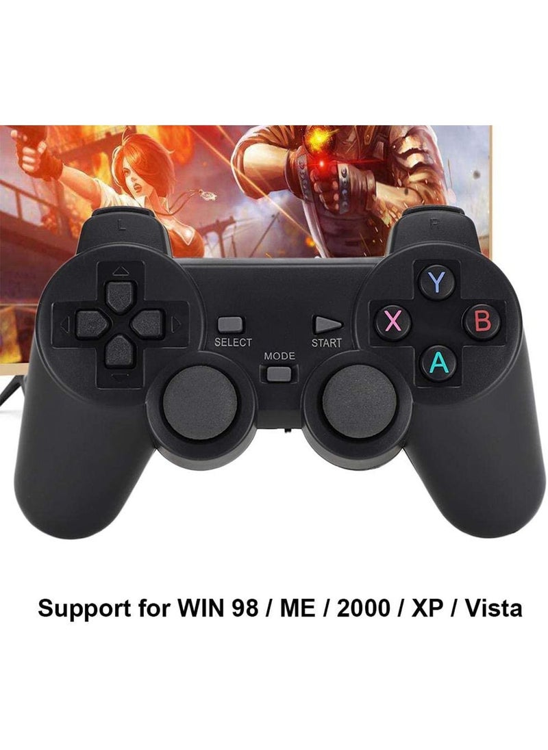 GT-Wheel - Universal Game Controller Wireless Game pad PC Controller with Dual Vibration & 2.4Ghz USB Receiver - Image 1
