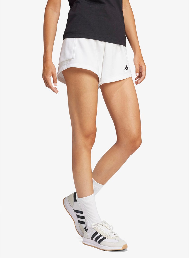 Adidas Essential Small Logo French Terry Cargo Shorts - Image 5