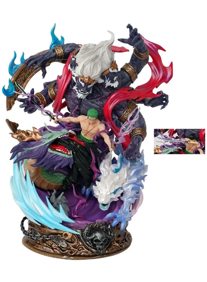 Roronoa Zoro action figure from the popular anime series One Piece - Image 1