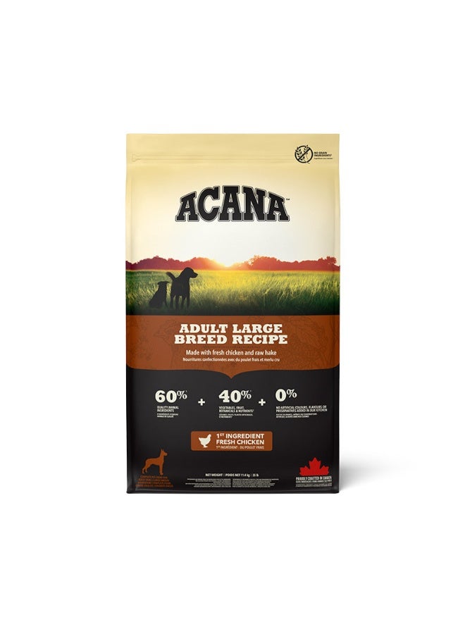 acana طعام الكلاب البالغة من ACANA للأنواع الكبيرة 11.4 كجم - Image 1