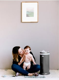 ubbi Diaper Pail Slate  - Image 2