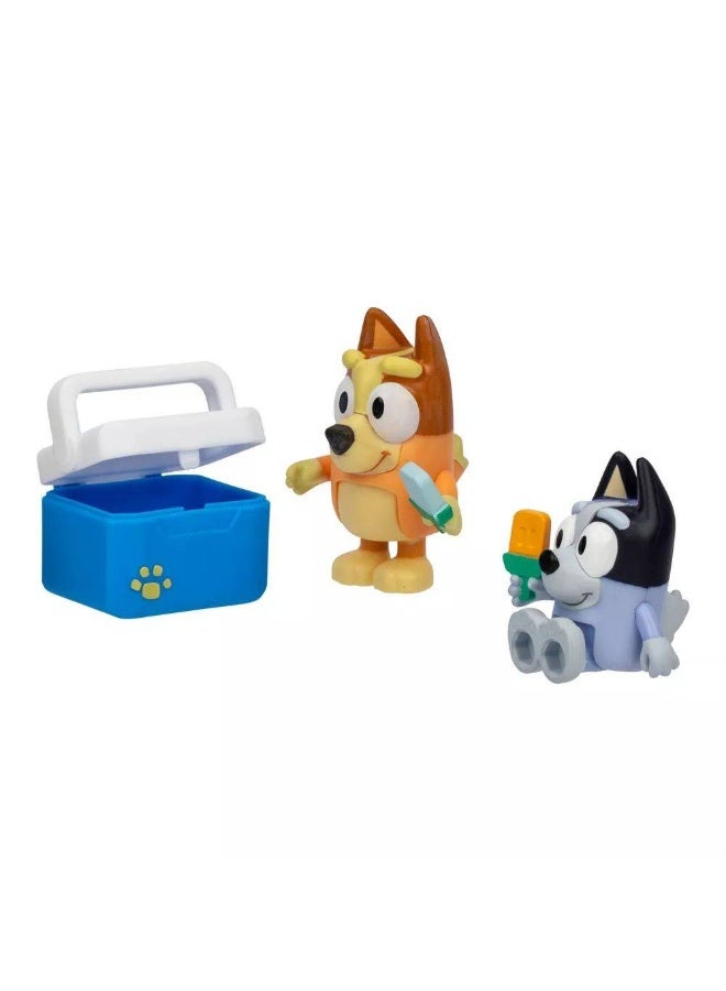Bluey Let’s Play Chef Ice Blocks Figure Pack (6 cm, Pack of 2) - Image 2