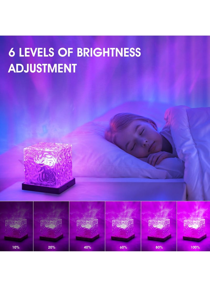 milkyway Starry Sky Projector, Polarized LED Ocean Lamp, 3D Night Light with 16 RGB Colors Changing, Acrylic Wave Lamp with Remote Control for Bedroom, Room, Parties, Game Bars - Image 5