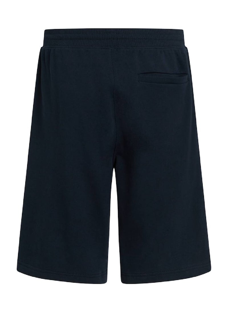 TOMMY HILFIGER - Men's Essential Terry Sweatshorts - Cotton, Blue - Image 1