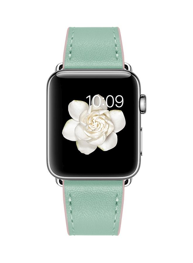 NIBEMINENT Replacement Band For Apple Watch Series 1/2/3/4 44 mm/42 mm Green  - Image 5