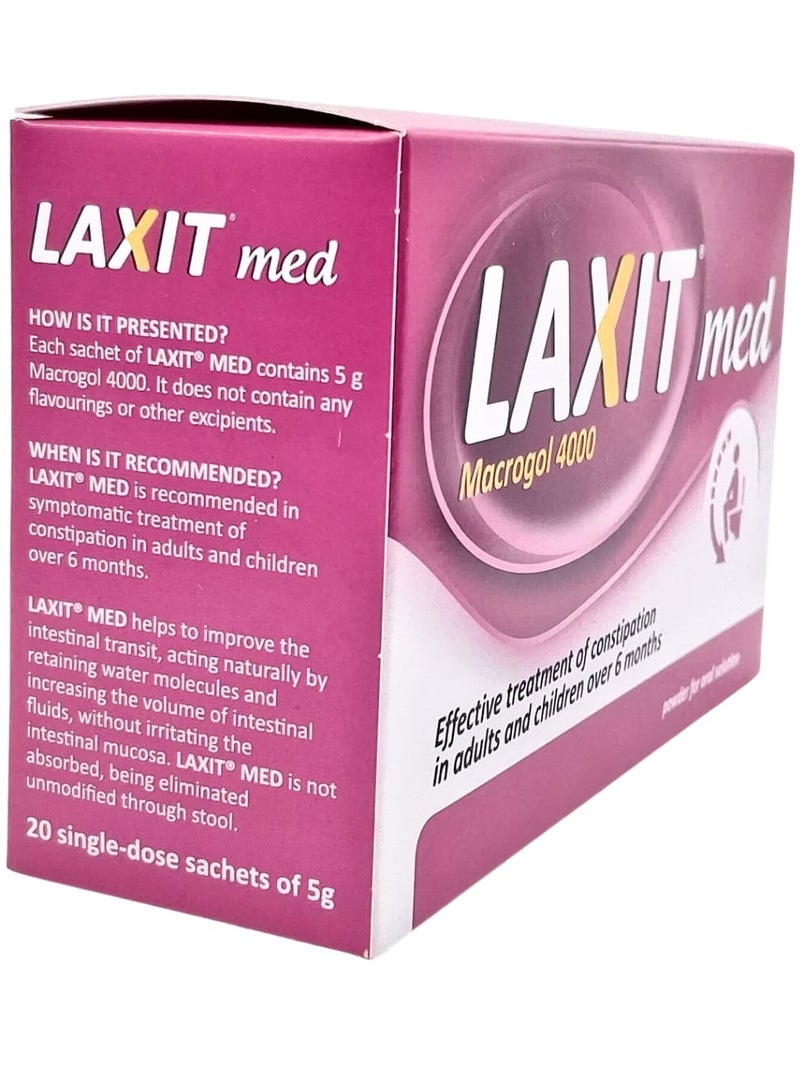LAXIT MED SACHET 5Gx20'S - Image 2