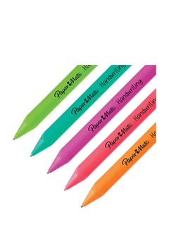 Paper Mate Paper Mate Handwriting Triangular Mechanical Pencil Set with Lead & Eraser Refills, 1.3mm, School Supplies, Office Supplies, Sketching Pencils, Drafting Pencil, Fun Barrel Colors, 8 Count  - Image 4