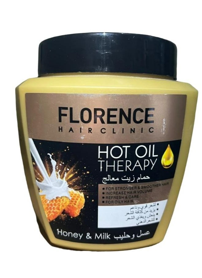 Florence Hot Oil Therapy Honey And Milk 1000 ML 