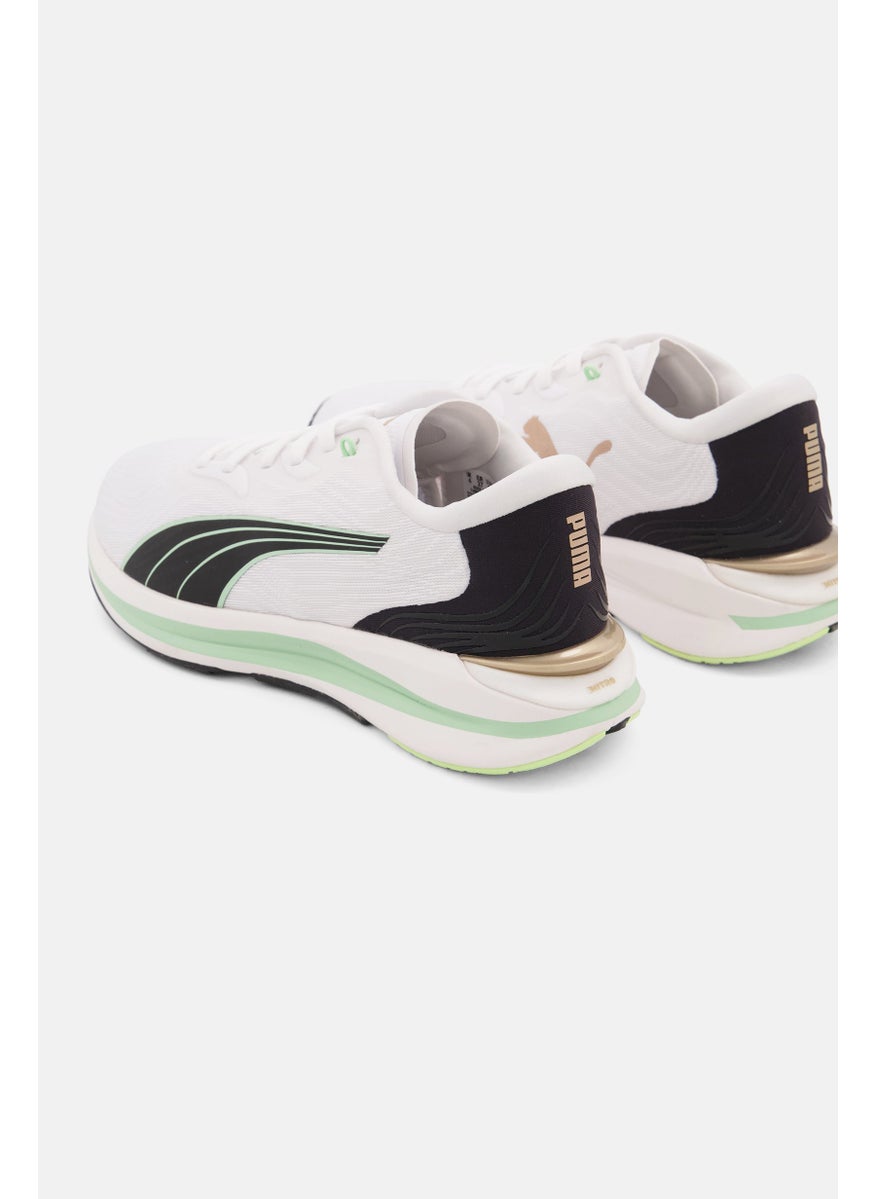 PUMA - Women Electrify Nitro 2 Run 75 Lace Up Sports Shoes, White Combo - Image 1