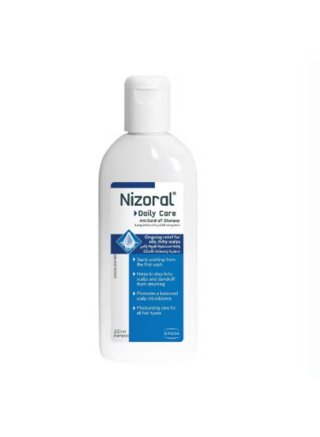 Nizoral 2% Anti-Dandruff Shampoo 100ml + Daily Care Oily Scalp Shampoo 200ml – Promo Pack for Dandruff Control & Healthy Scalp - Image 3