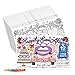 Tiny Expressions Wedding Activity Placemats Pack of 12 Disposable Coloring Paper Mats for Wedding Table Dcor Includes Activities Games - Image 3
