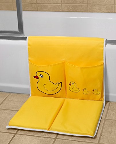 Handy Laundry Baby Bath Kneeling Pad -The Bathtub Bath Mat Has Thick Pads for Comfort and Two Large Pockets for Bathing Essentials. - Image 2