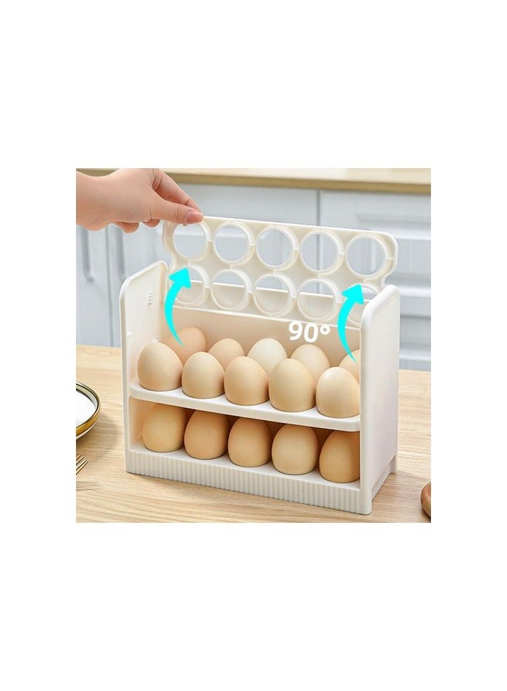 Spaceshoop 30 Egg Container Holder -White - Image 3