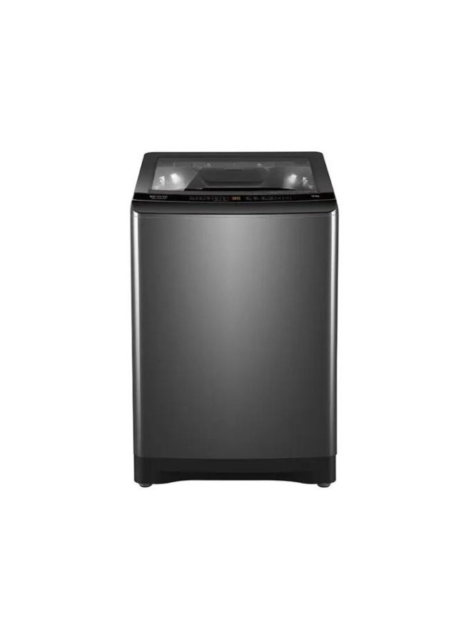 GENERAL SUPREME Automatic Top Load Washing Machine 10 kg, 9 Programs, 8 Water Levels, Pillow Drum,  Dark Silver, GSTL10X27SH - Image 1