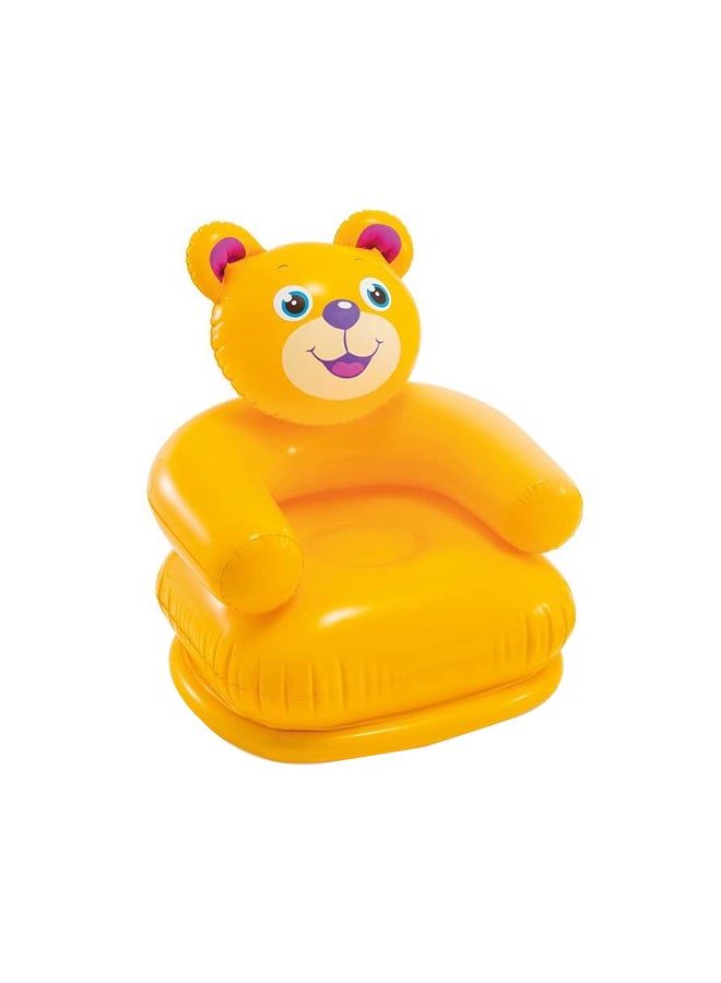 INTEX Lightweight Portable Heavy-duty PVC Durable Inflatable Happy Animal Chair Comfortable For Baby - Image 1