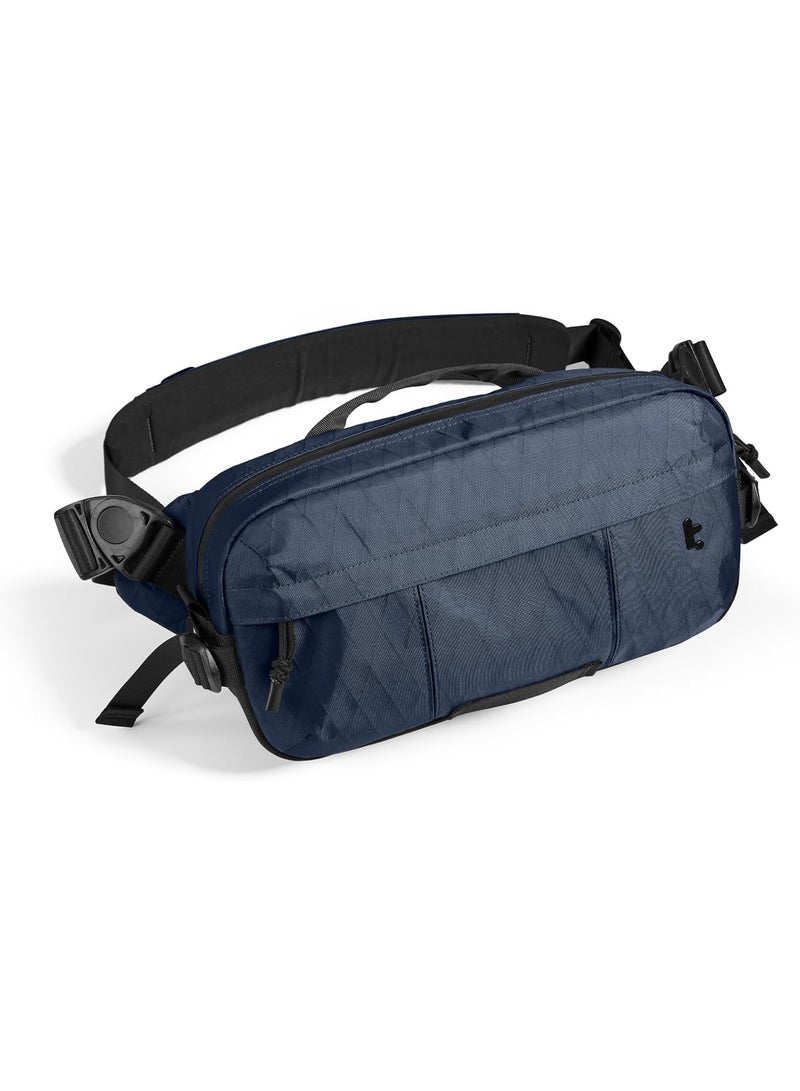 Tomtoc Wander-T26 X-Pac 5.5L Daily Sling Bag – Waterproof Tech & Gaming Crossbody Bag for 8.3” iPad Mini, Steam Deck/OLED, Nintendo Switch 2, ROG Xbox Ally/ROG Ally X, Nintendo Switch/OLED - Image 1