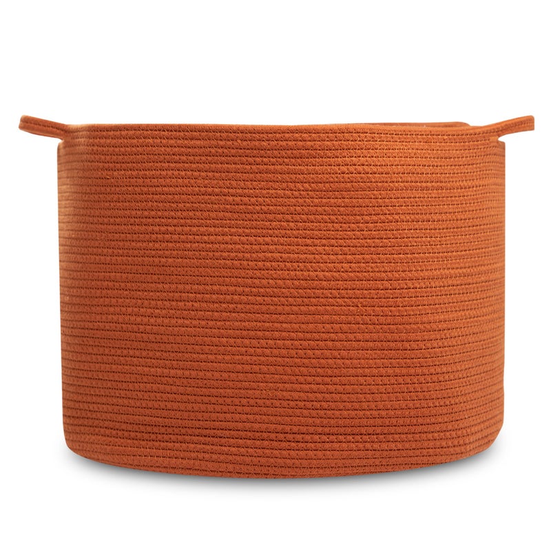 Natemia Extra Large Storage Basket (20" x 20" x 14") - Woven Baskets for Storage, Baby Storage Basket and Toy Organizer, Blanket Basket, Perfect Baby Registry Gift, Rope Baskets for Storage - Image 1