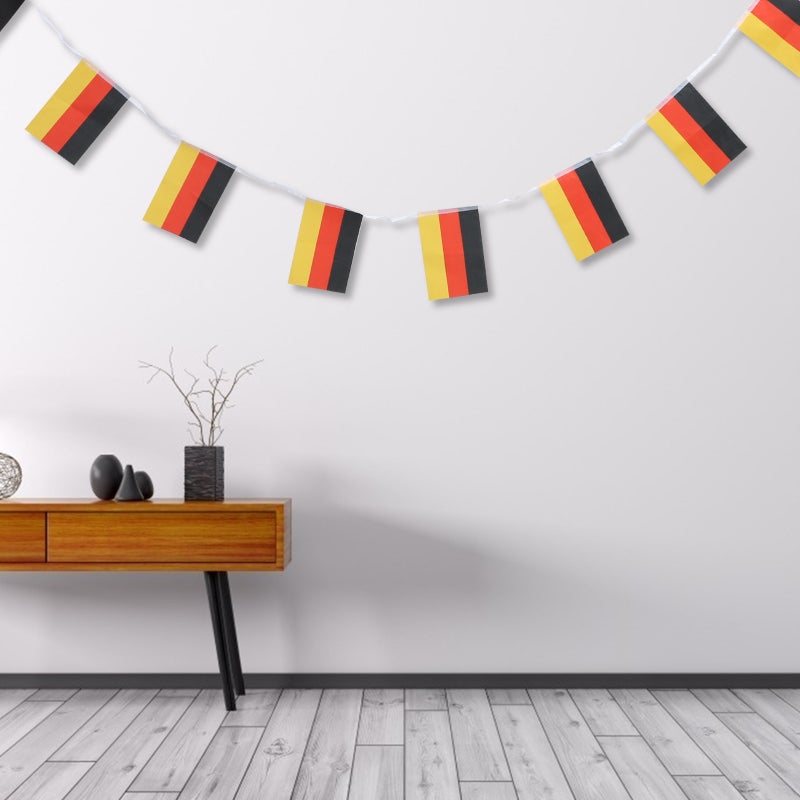 📦 زينة علم ألماني عالية الجودة مقاومة للبهتان ومتينة مثالية للفصول الدراسية والحدائق - Image 5