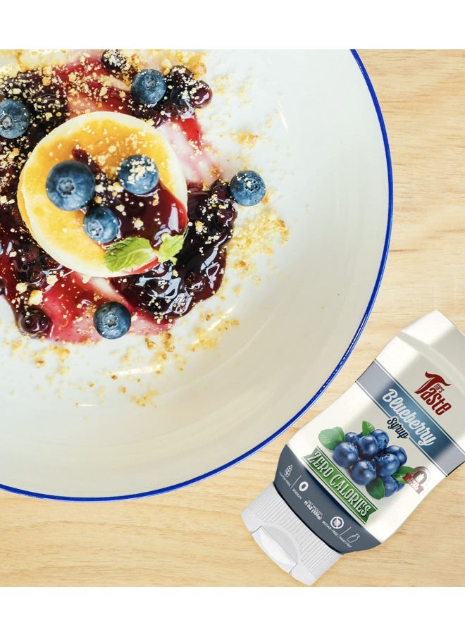 mrs Taste Mrs Taste Sugar Free Blueberry Syrup, Zero Calories, Zero Sodium, Zero Sugar, High Fiber, Keto Friendly, Paleo Friendly, Condiments and Sauces (11 oz, Blueberry Syrup)  - Image 3