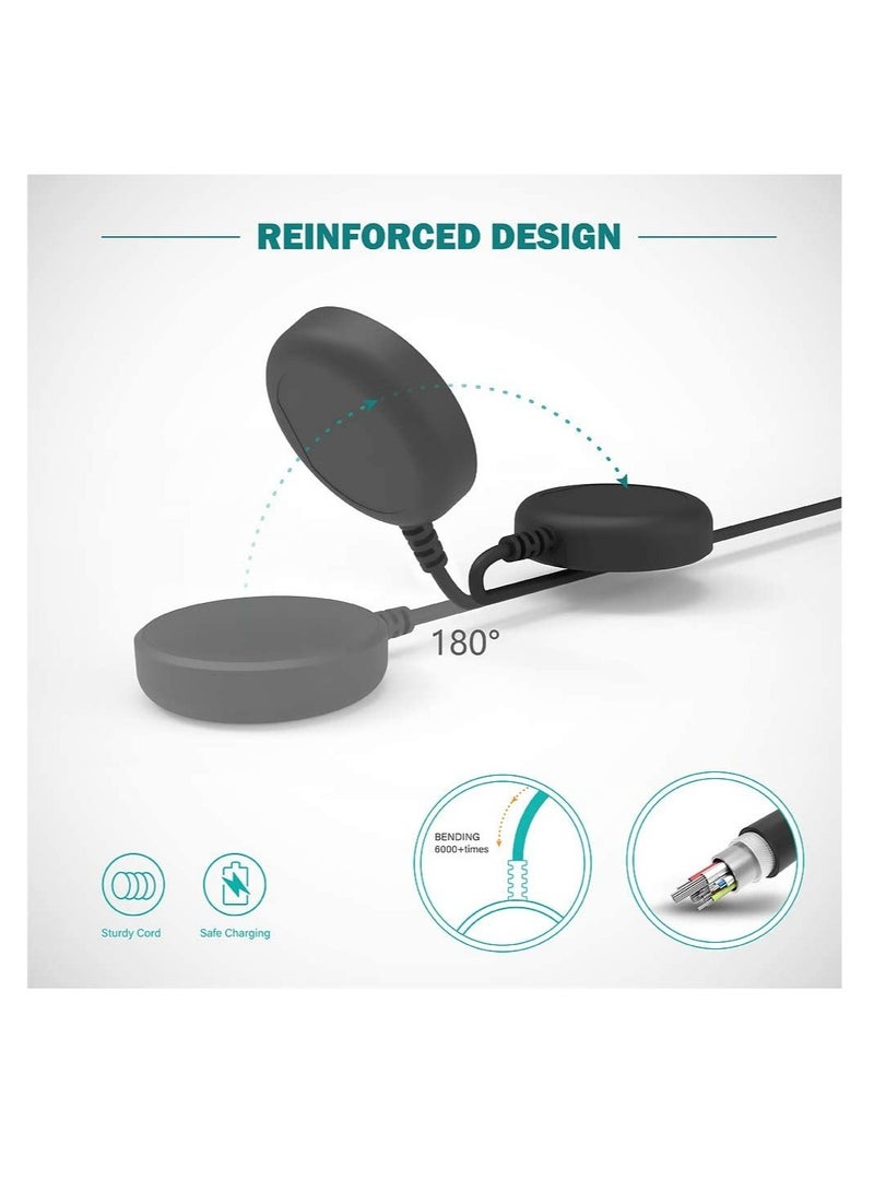 ELTRAZONE Charger Compatible with Samsung Galaxy Watch 4/4 Classic Watch3 Active 1 2 SM-R500 SM-R830 SM-R820 SM-R840 SM-R850 - USB Charging Cable 3.3ft 100cm - Smartwatch Accessories - Image 3