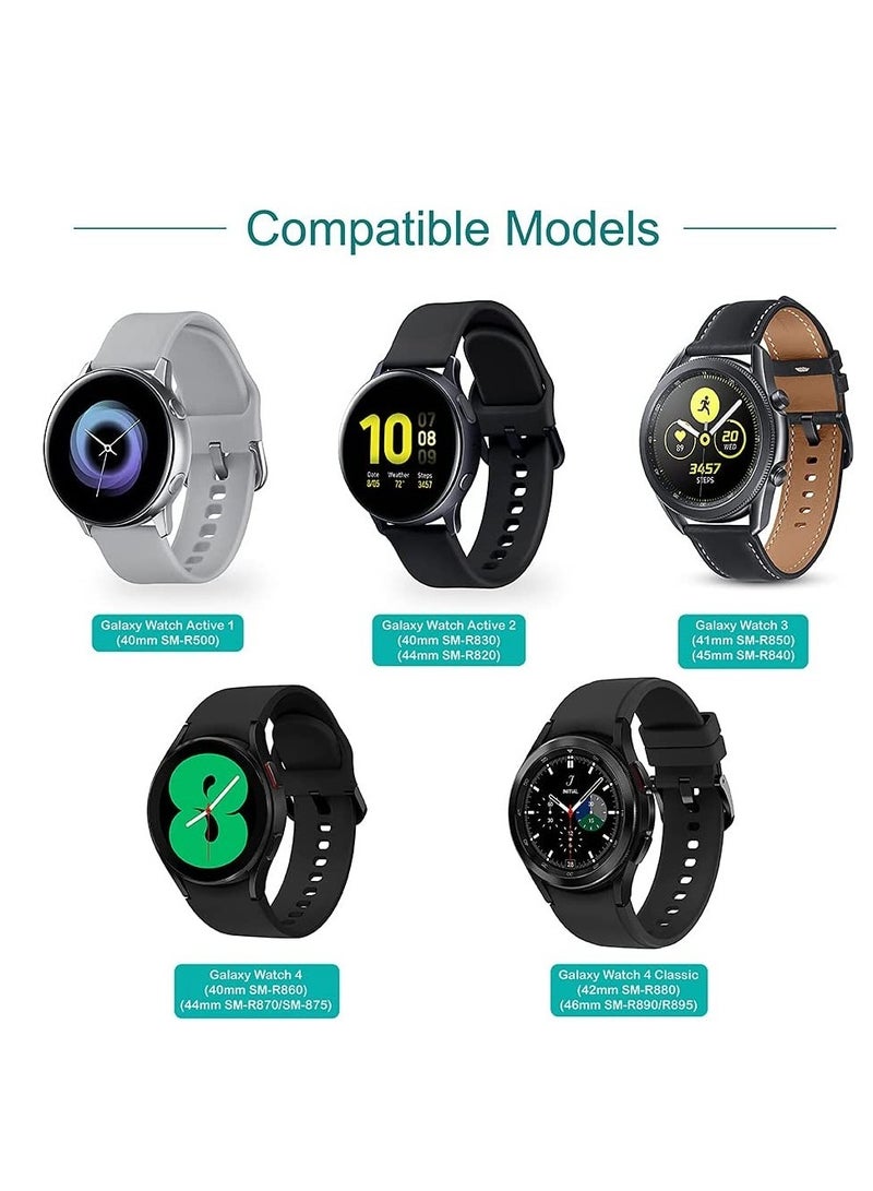 ELTRAZONE Charger Compatible with Samsung Galaxy Watch 4/4 Classic Watch3 Active 1 2 SM-R500 SM-R830 SM-R820 SM-R840 SM-R850 - USB Charging Cable 3.3ft 100cm - Smartwatch Accessories - Image 2