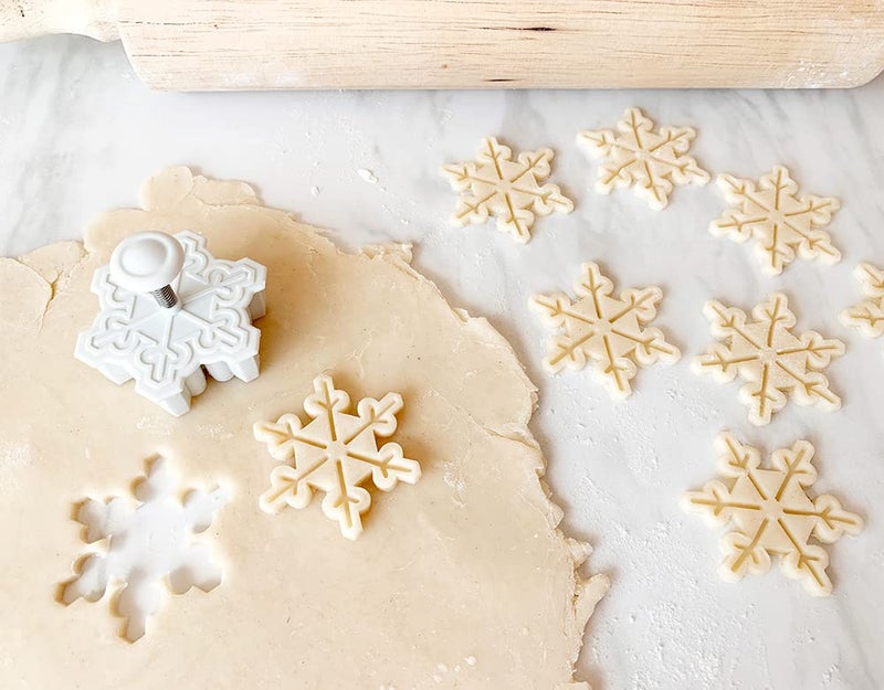 Talisman Designs Plunger Style Pie Crust Cutters  Occassions Design  4 Piece Set - Image 2