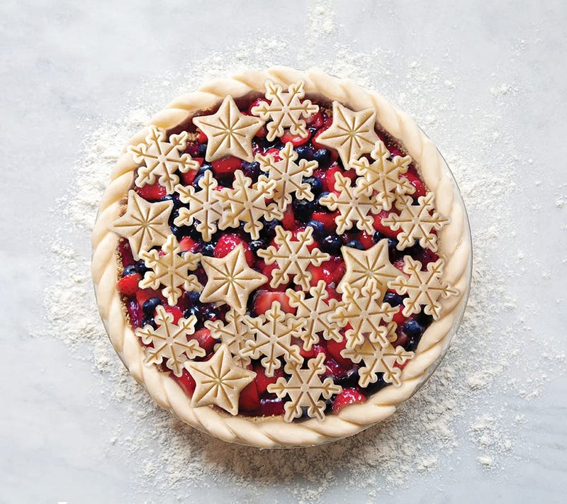 Talisman Designs Plunger Style Pie Crust Cutters  Occassions Design  4 Piece Set - Image 4