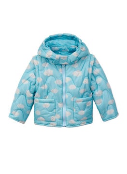 Tchibo Kids Girl Quilted jacket, Light Blue  - Image 2