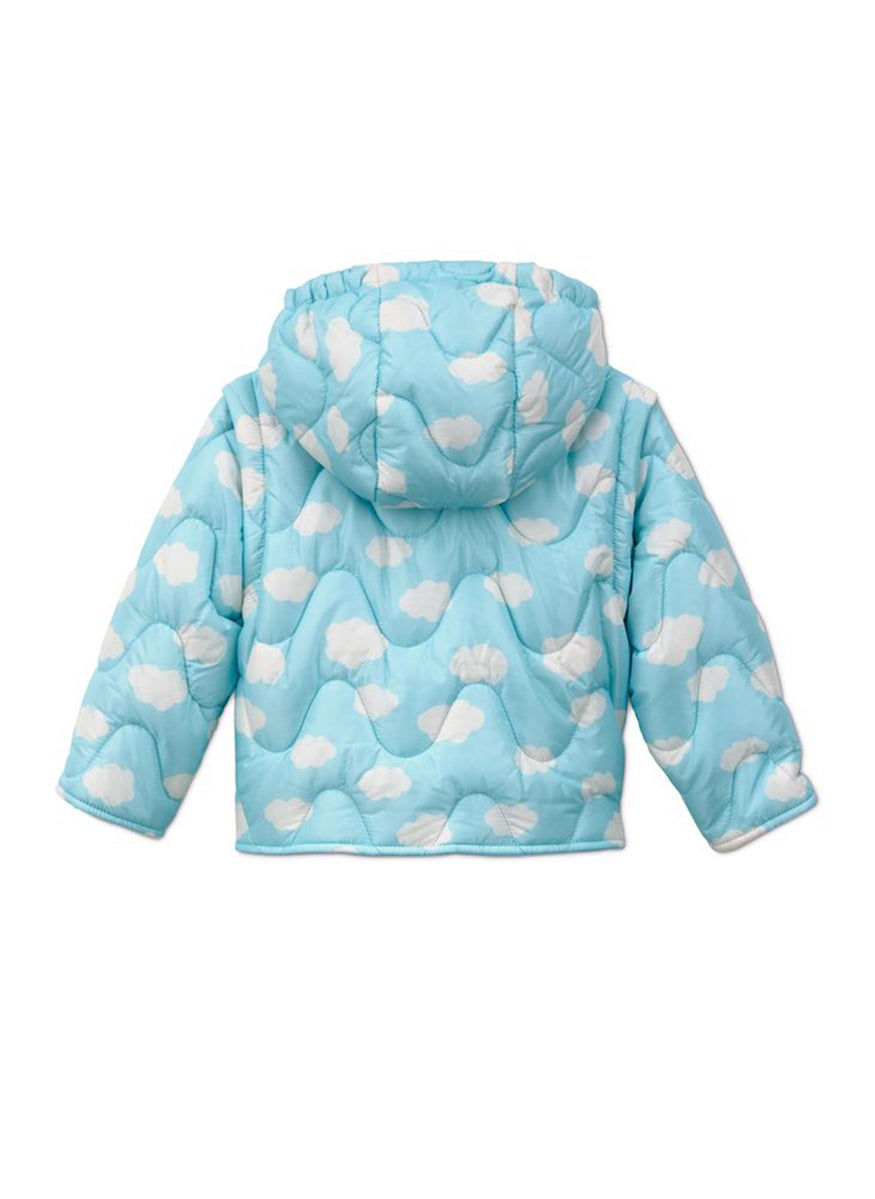 Tchibo - Kids Girl Quilted jacket, Light Blue - Image 1