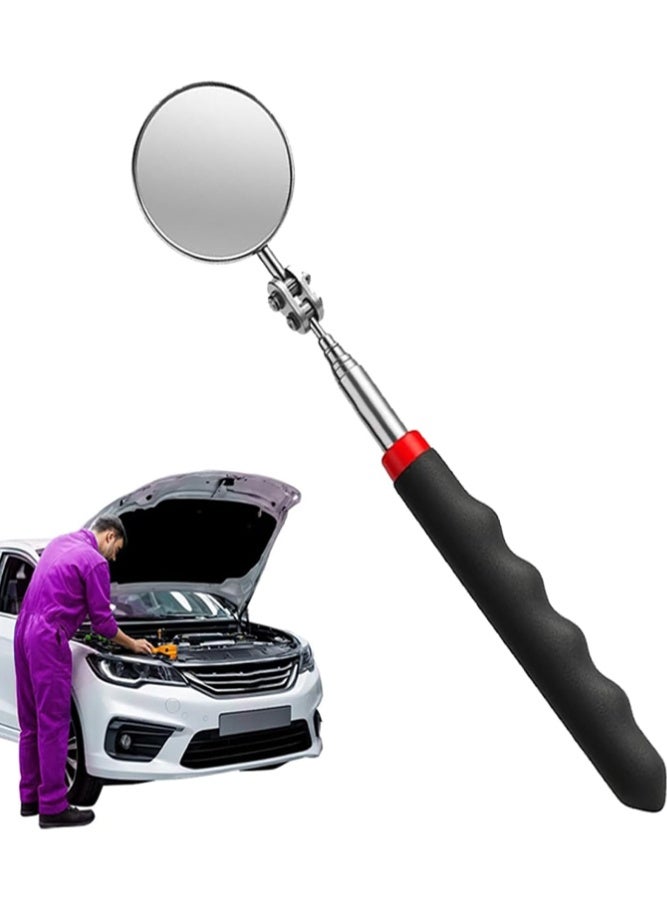 BELLSBERRY 360° Rotating Telescopic Inspection Mirror Extendable Mechanic Tool for Automotive Repair Viewing Tool - Image 1