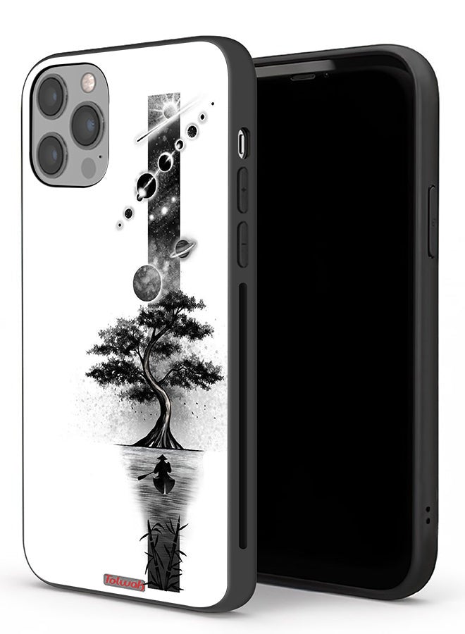 Tolwak Apple iPhone 12 Pro Max Protective Case Earth Space Art - Image 1