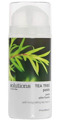 GREAT CLIPS Solutions Tea Tree Paste 3.4oz | Easy Pump | Peppermint Scent | Mold and Style Hair - Image 1