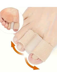 Rozino 2 PCS Comfortable Velvet Toe Separators for Overlapping Toes  - Image 2