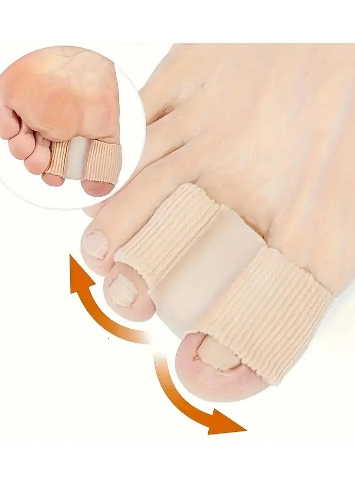 Rozino 2 PCS Comfortable Velvet Toe Separators for Overlapping Toes  - Image 2