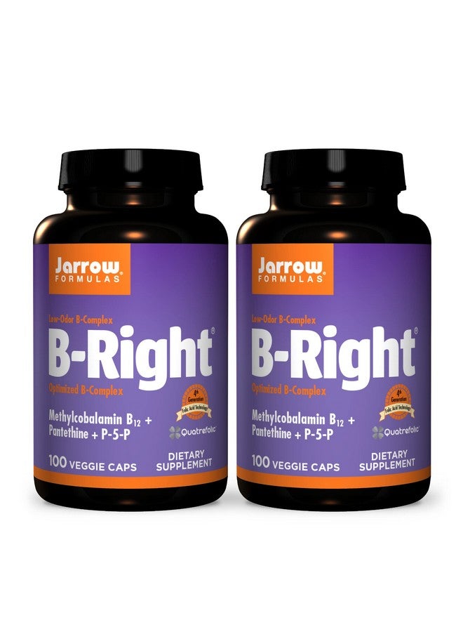 Jarrow Formulas B-Right (Complex) 100 VCAPS (Pack of 2) - Image 1