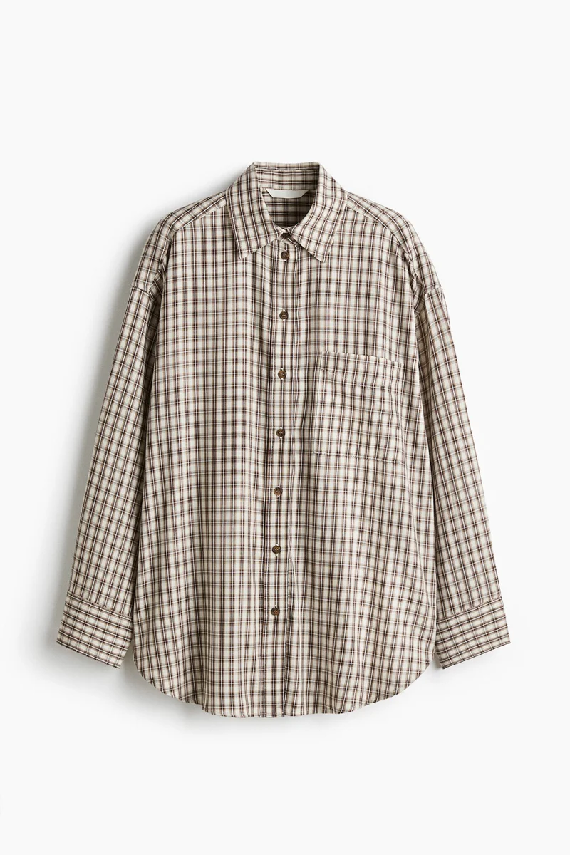 H&M Oversized cotton shirt