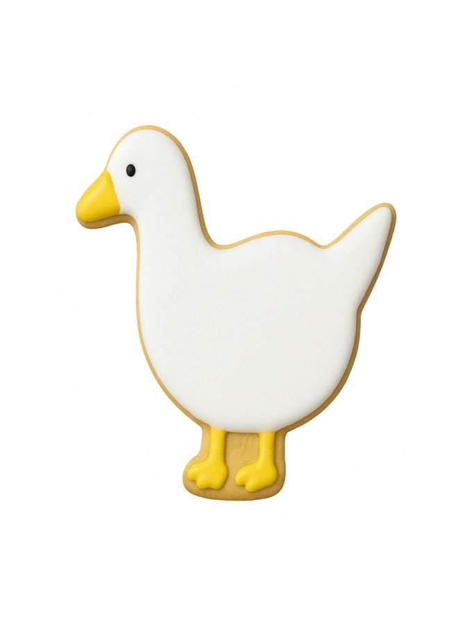 Foose Duck Cookie Cutter 3 Inch - Made in the USA - Foose Cookie Cutters Tin Plated Steel Duck Cookie Mold - Image 3