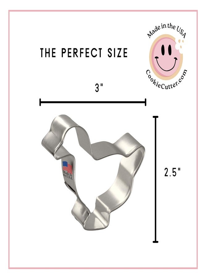 Foose Duck Cookie Cutter 3 Inch - Made in the USA - Foose Cookie Cutters Tin Plated Steel Duck Cookie Mold - Image 2