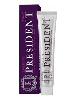 President President Exclusive Toothpaste 75ml – Premium Care and Complete Protection for a Bright, Healthy Smile  - Image 1