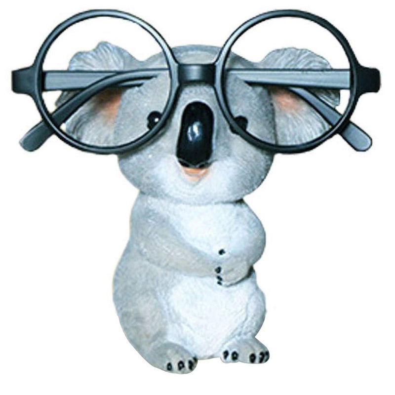 WAWICE Fun Eyeglass Holder Display Stands Home Office Decorative Glasses Accessories Koala