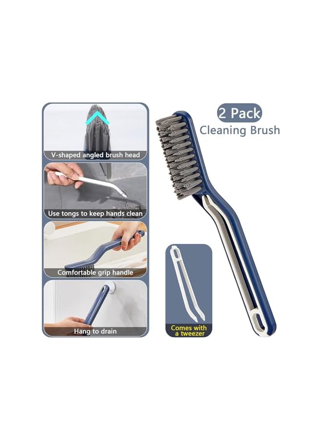 promass Crevice Cleaning Brush, Cleaning Tools for Household Use, Home, Kitchen, Bathroom, Window, Vehicle, Faucets, Toilet - Image 2