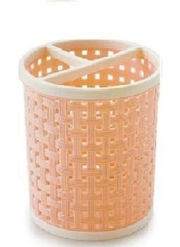 Pass Pass pass pass Plastic Storage Basket Box 3 Sections Compact Basket for KitchenBathroomsOffice Multi Purpose  - Image 2