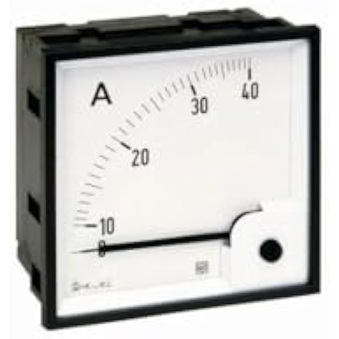 ريحني مقياس التيار الكهربائي التناظري للتيار المتردد 48 × 48 نوع Ct ثانوي 1 أمبير Eri48 Esi48 86598Ut460 - Image 1