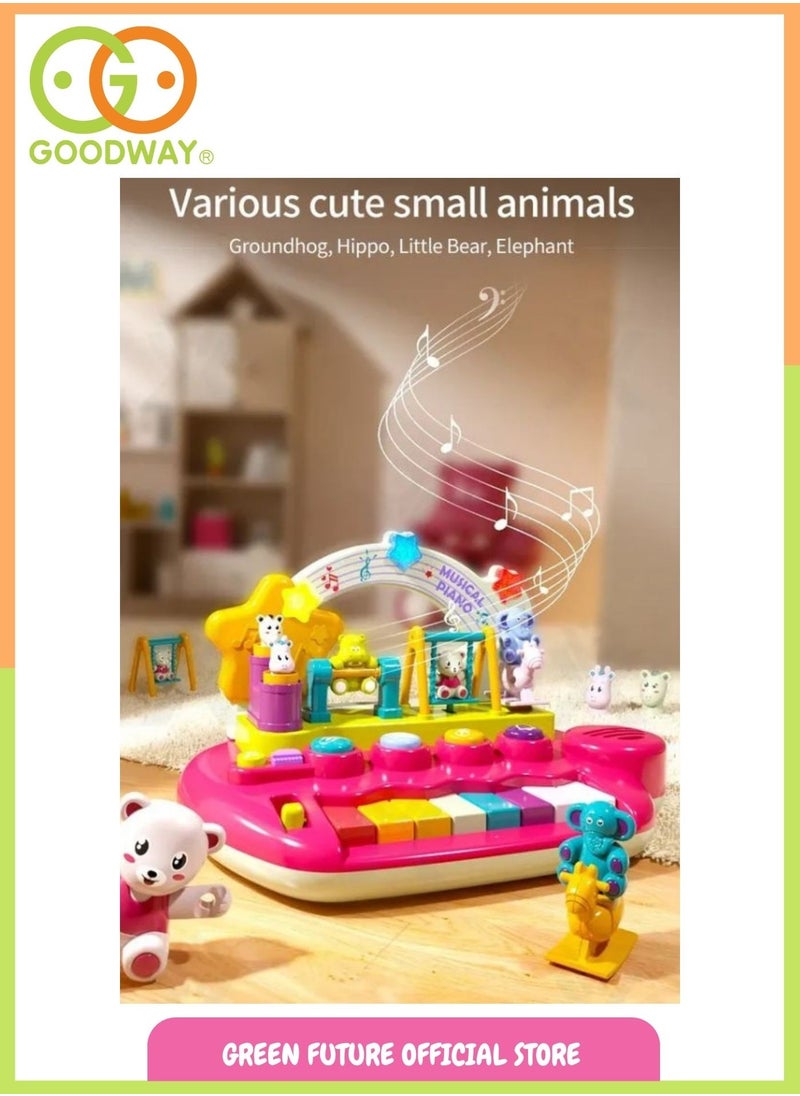 Kids Musical Piano Toy With Light & Animals - Pink - pzsku/ZBDEEA63FB059DBA4AD65Z/45/_/1733821220/8f2dc768-e289-4507-8e4f-a76e159da196